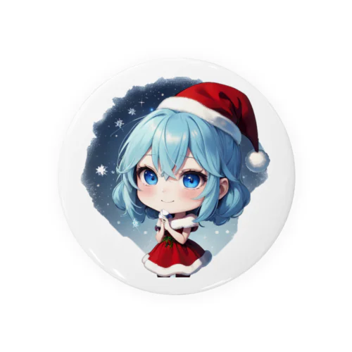 クリスマス少女 Tin Badge
