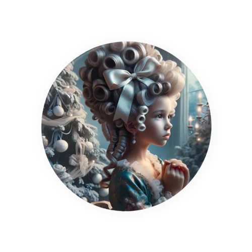 Rococo Reverie: Moonlit Elegance 「月夜と少女のロココ夢物語」 Tin Badge