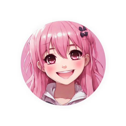 MOE-chan Tin Badge