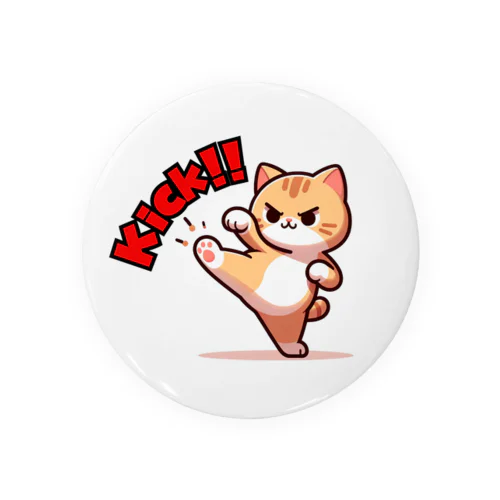 NEKO KICK!! Tin Badge