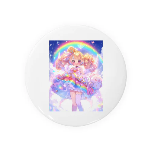 虹の魔法少女 Tin Badge