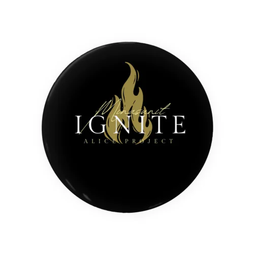 IGNITE公式 ロゴグッズ 缶バッジ