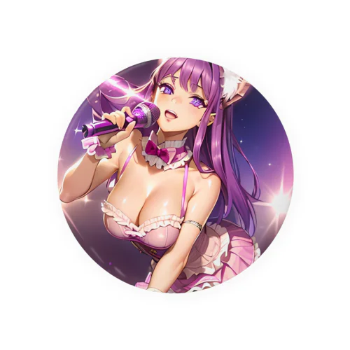 セクシーアイドルアニメ　 Tin Badge