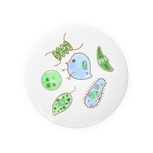 Microbes 缶バッジ