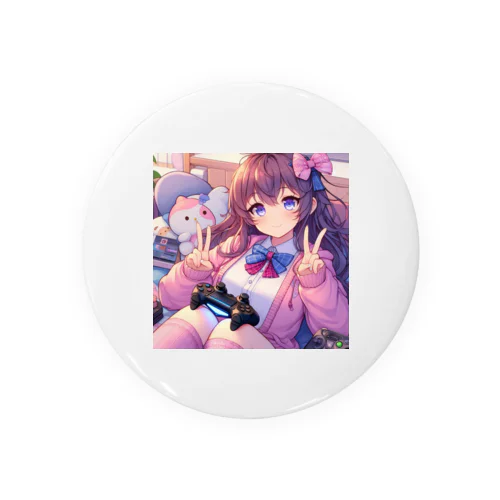 ゲーム女子 Tin Badge