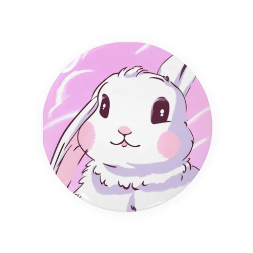 ふわうさちゃん Tin Badge