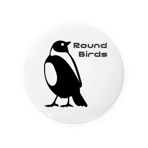 Round-Birds logo.ver 缶バッジ