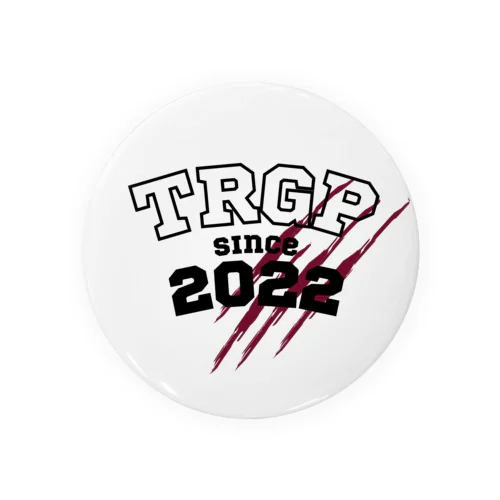 TRGP黒字デザイン 缶バッジ