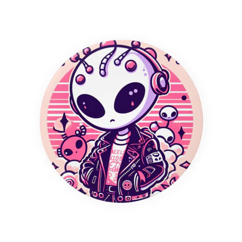 パンク宇宙人 Tin Badge