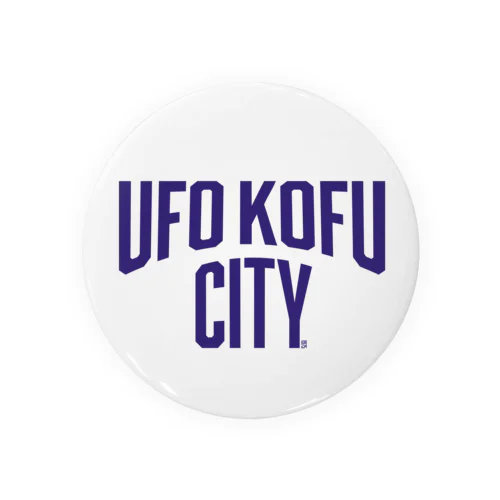 UFO KOFU CITY Tin Badge