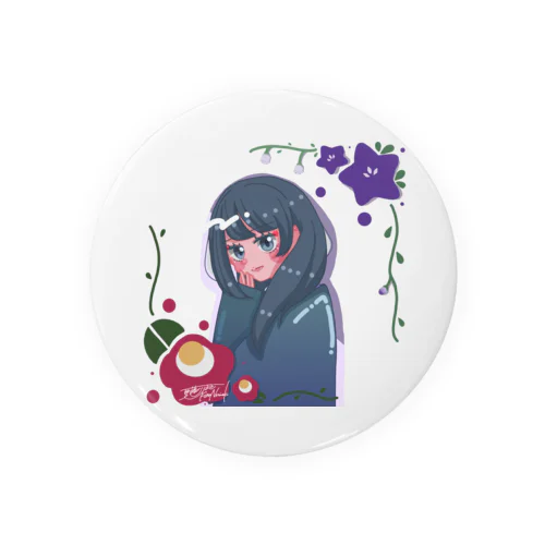 あやかしちゃん🥀 Tin Badge