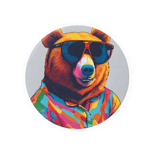 Bear Tin Badge