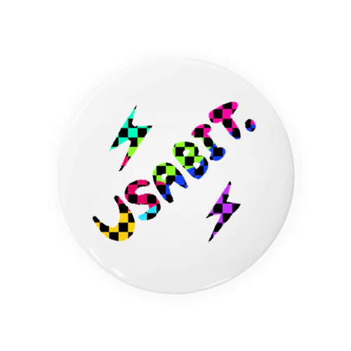 usabit.亜種1 Tin Badge