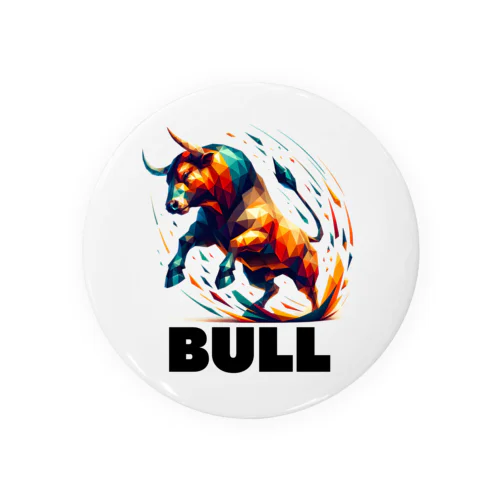 BULL Tin Badge