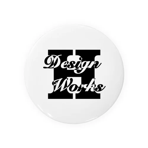 H DESIGNWORKS ロゴグッズ Tin Badge