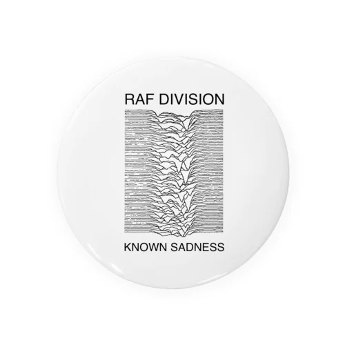 RAF DIVISION KNOWN SADNESS  缶バッジ