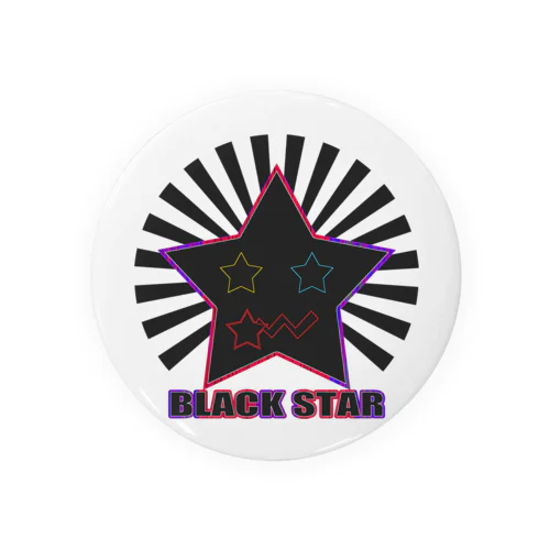 ブラックスター Tin Badge