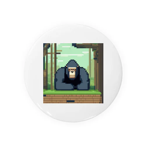 考えるゴリラ🦍 Tin Badge