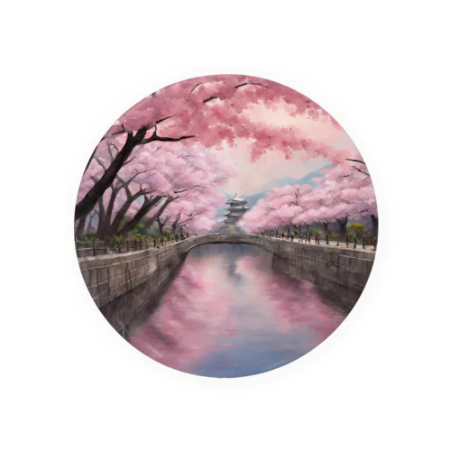 #日本桜 Tin Badge