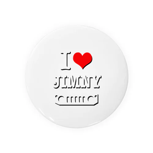 I LOVE JIMNY ジムニー Tin Badge