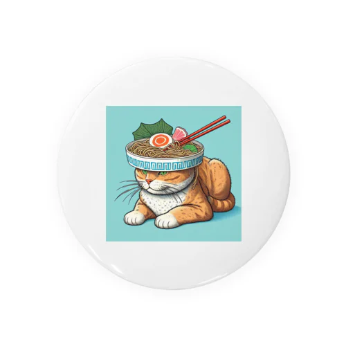 ラーメン猫 Tin Badge