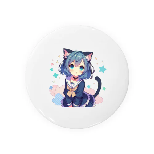 猫耳っ娘 Tin Badge