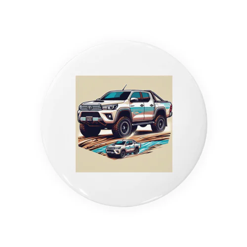 Dart HILUX Tin Badge