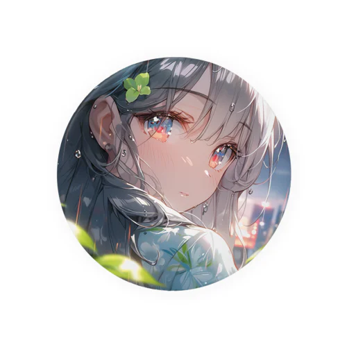 銀髪美女クローズアップシリーズ1 Tin Badge