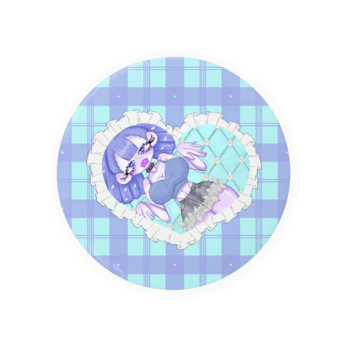 BLUE！Girl⋆⸜💙⸝‍⋆ Tin Badge