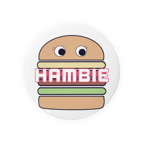 🍔ハンビーちゃん Tin Badge