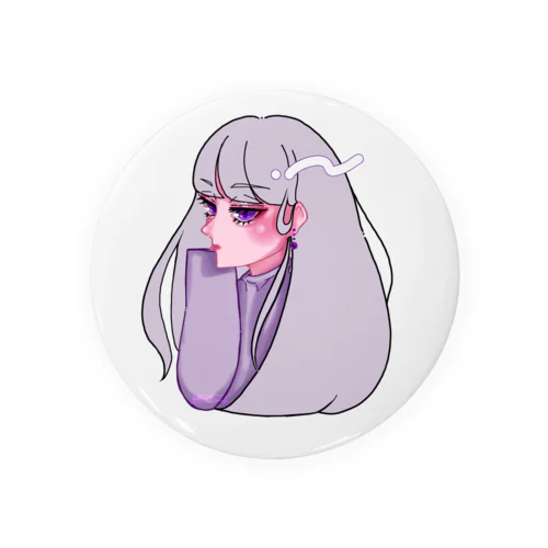 むらさきちゃん💜 Tin Badge