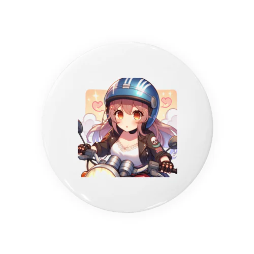 バイク女子　ばくおん!!系 Tin Badge