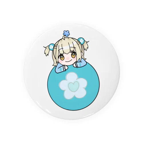 まんまるえみなつ Tin Badge