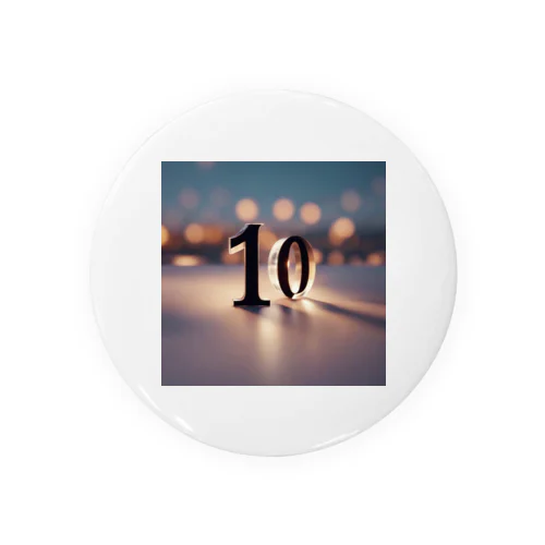 １０ Tin Badge