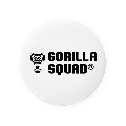 GORILLA SQUAD ロゴ黒 缶バッジ