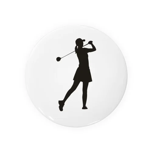 シャドーゴルフ（WOMEN) Tin Badge