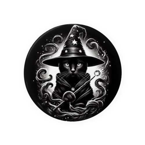 猫と闇魔法使い Tin Badge