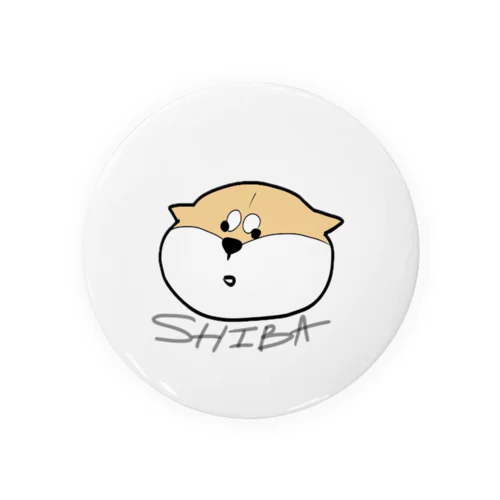 SHIBA柴犬しばいぬ Tin Badge