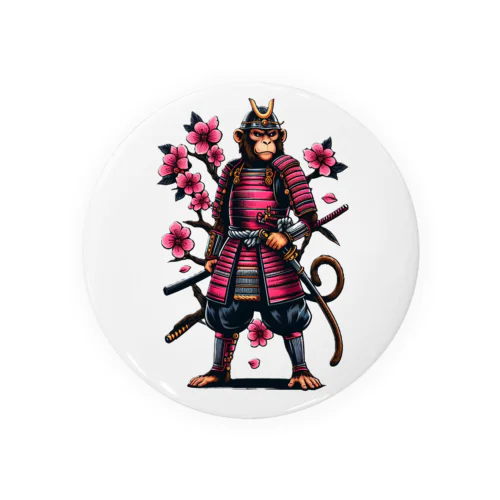 SAMURAIプリミット猿 Tin Badge