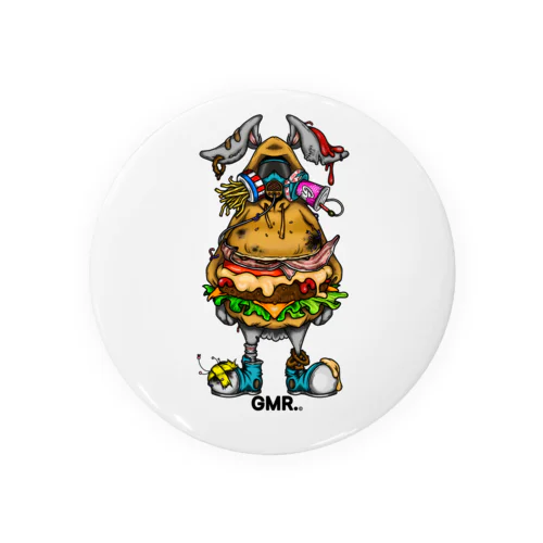 Calorie Monster. Tin Badge