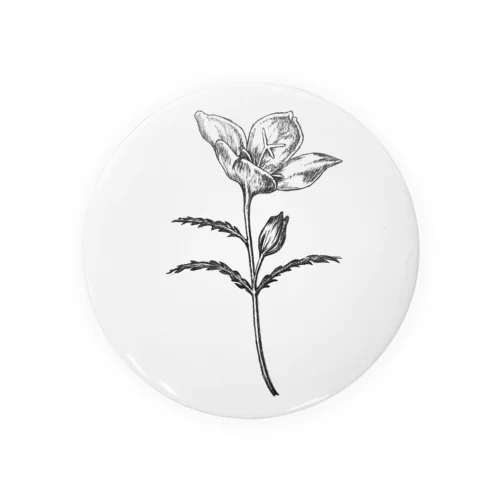 evening primrose  Tin Badge