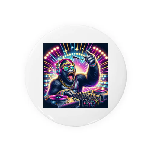 The Mighty Gorilla DJ Tin Badge