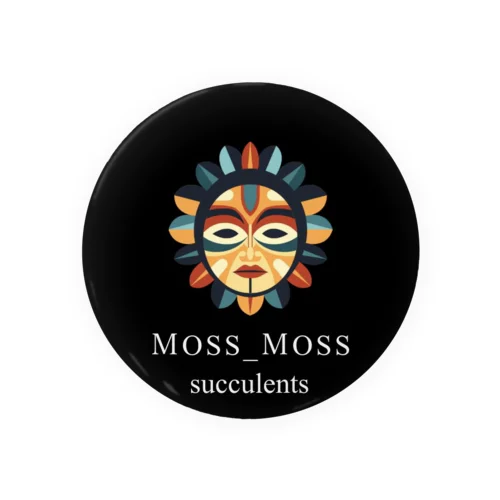 Moss_Moss _succulent Tin Badge