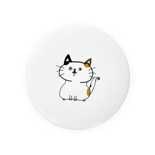 ねこ Tin Badge