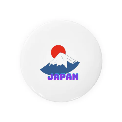 富士山　外国人にも魅力的なお土産NO.1 Tin Badge