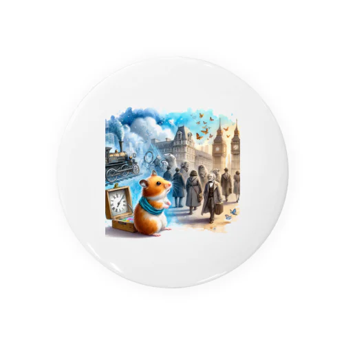 フクの時間旅行 Tin Badge