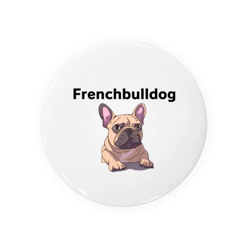 Frenchbulldog（フレンチブルドッグ） Tin Badge