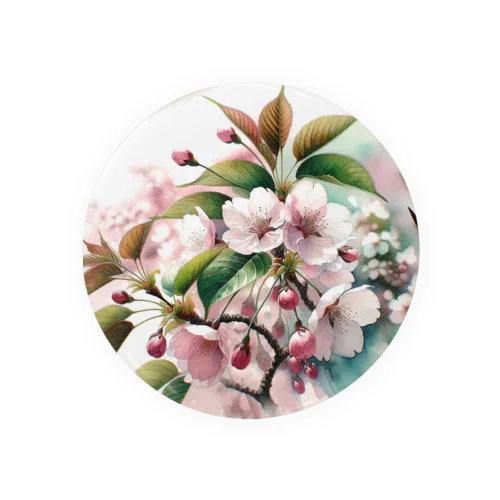 葉桜 Tin Badge