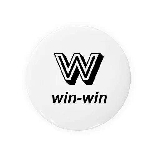 win-win 缶バッジ