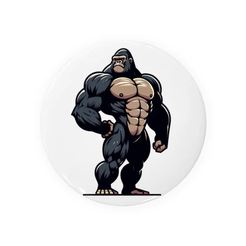 The Mighty Gorilla BB Tin Badge